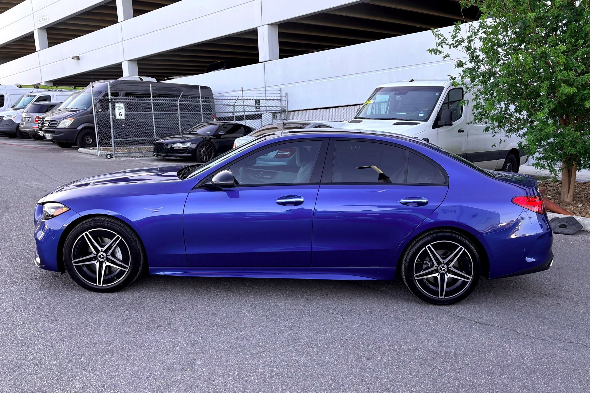 New 2026 Starling Blue Metallic Mercedes-Benz C 300 image 4