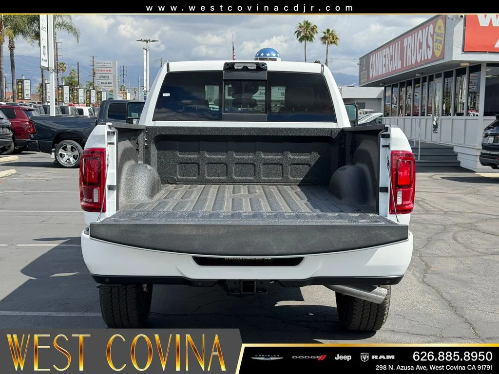 New 2026 Bright White Clear-Coat Exterior Paint RAM Laramie image 10