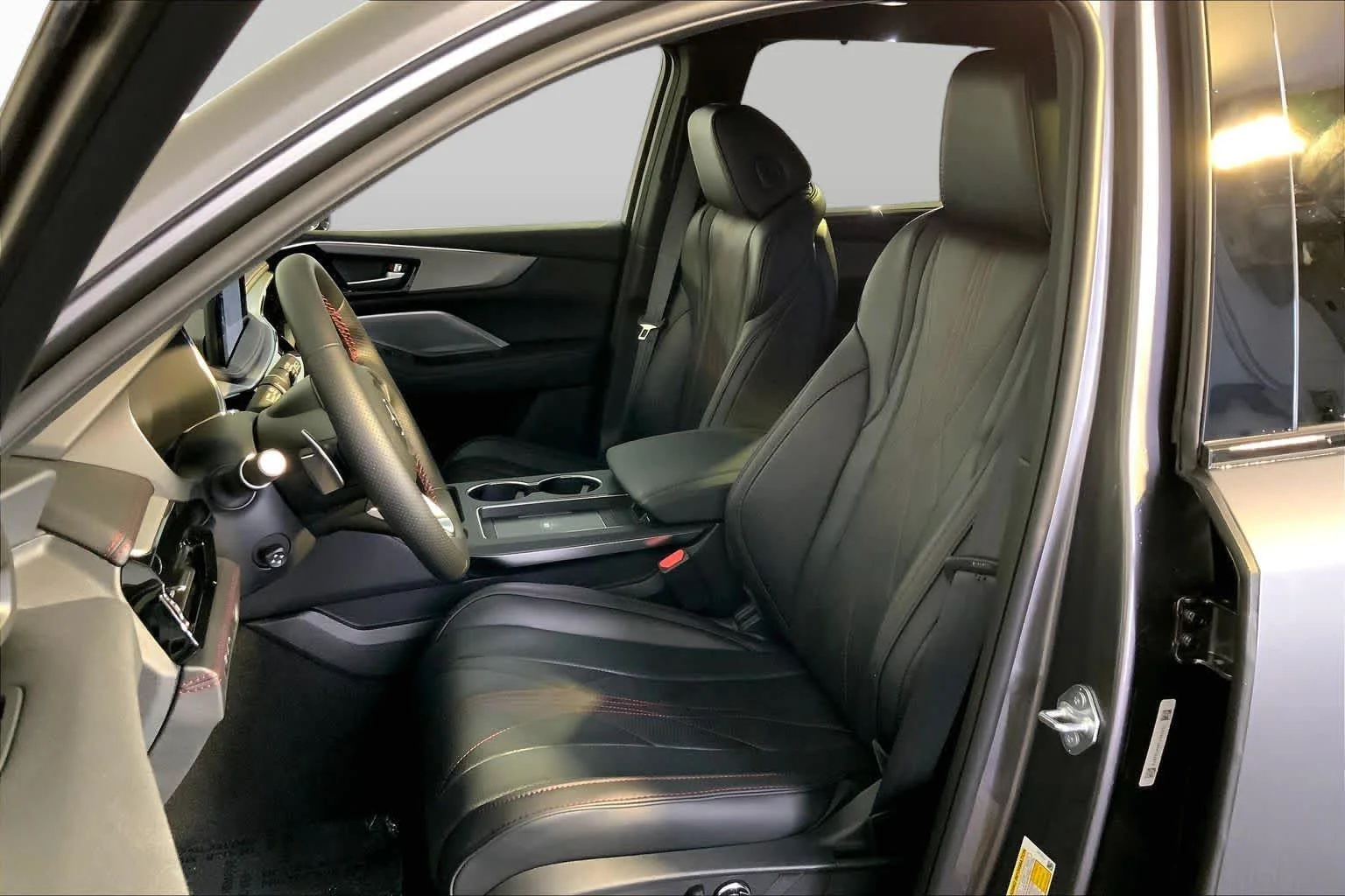 New 2026 Liquid Carbon Metallic Acura With A-Spec Advance Package image 14