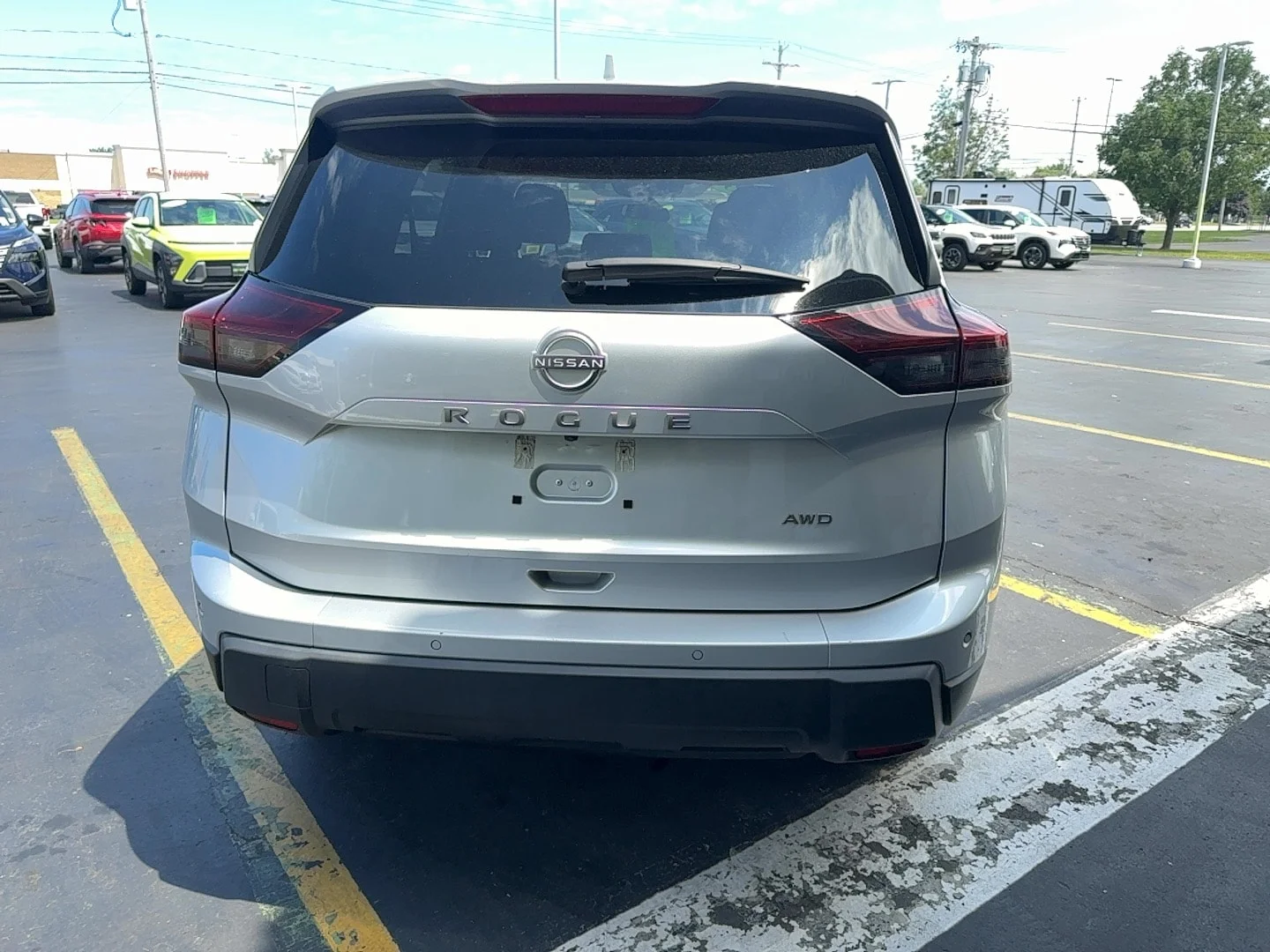 Used 2025 Brilliant Silver Metallic Nissan SV image 5