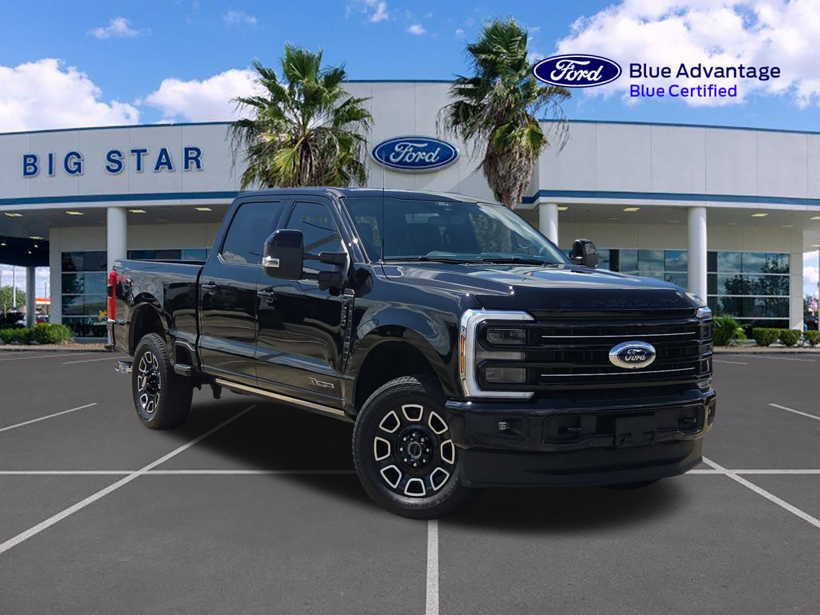 Used 2025 Blue Ford Platinum image 1