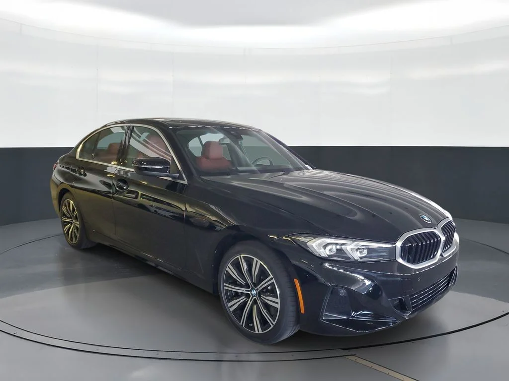 New 2026 Jet Black BMW 330i image 2