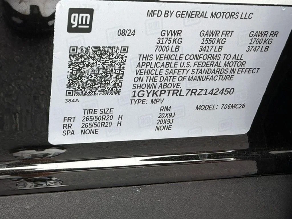 Used 2024 Stellar Black Metallic Cadillac Sport image 23