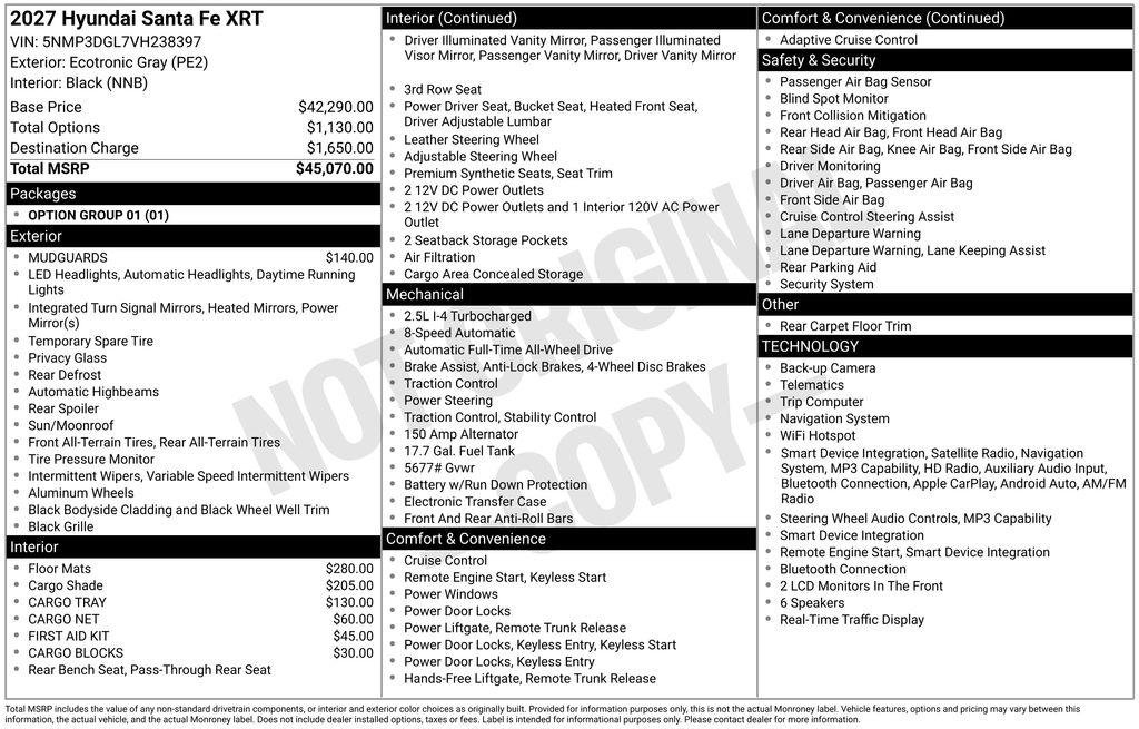 New 2027 Gray Hyundai XRT AWD image 26