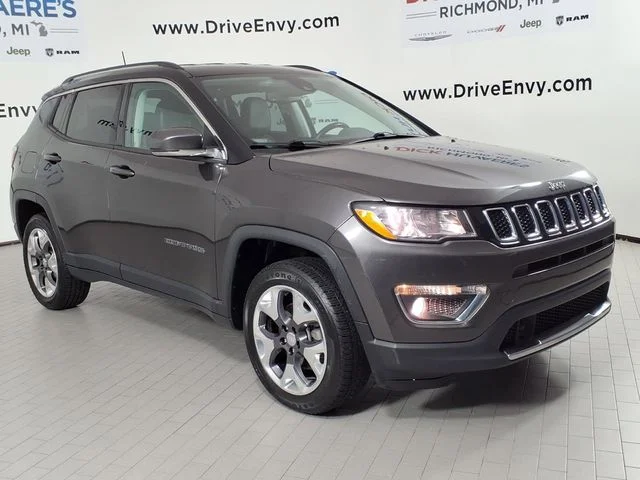 Used 2021 Gray Jeep Limited image 3