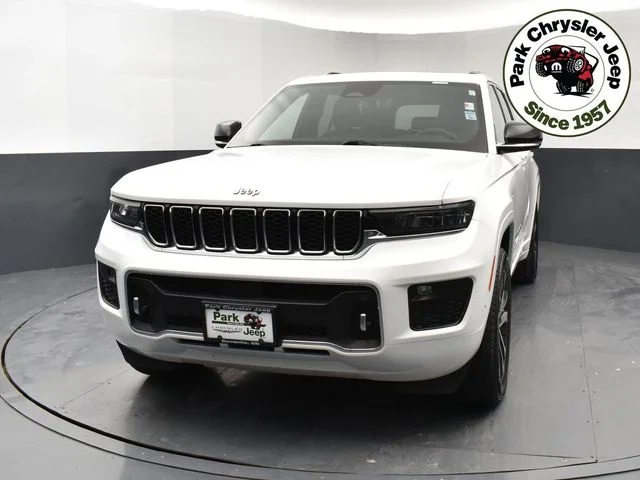 Used 2023 Jeep Grand Cherokee Overland with VIN 1C4RJHDG0PC612203 for sale in Burnsville, Minnesota