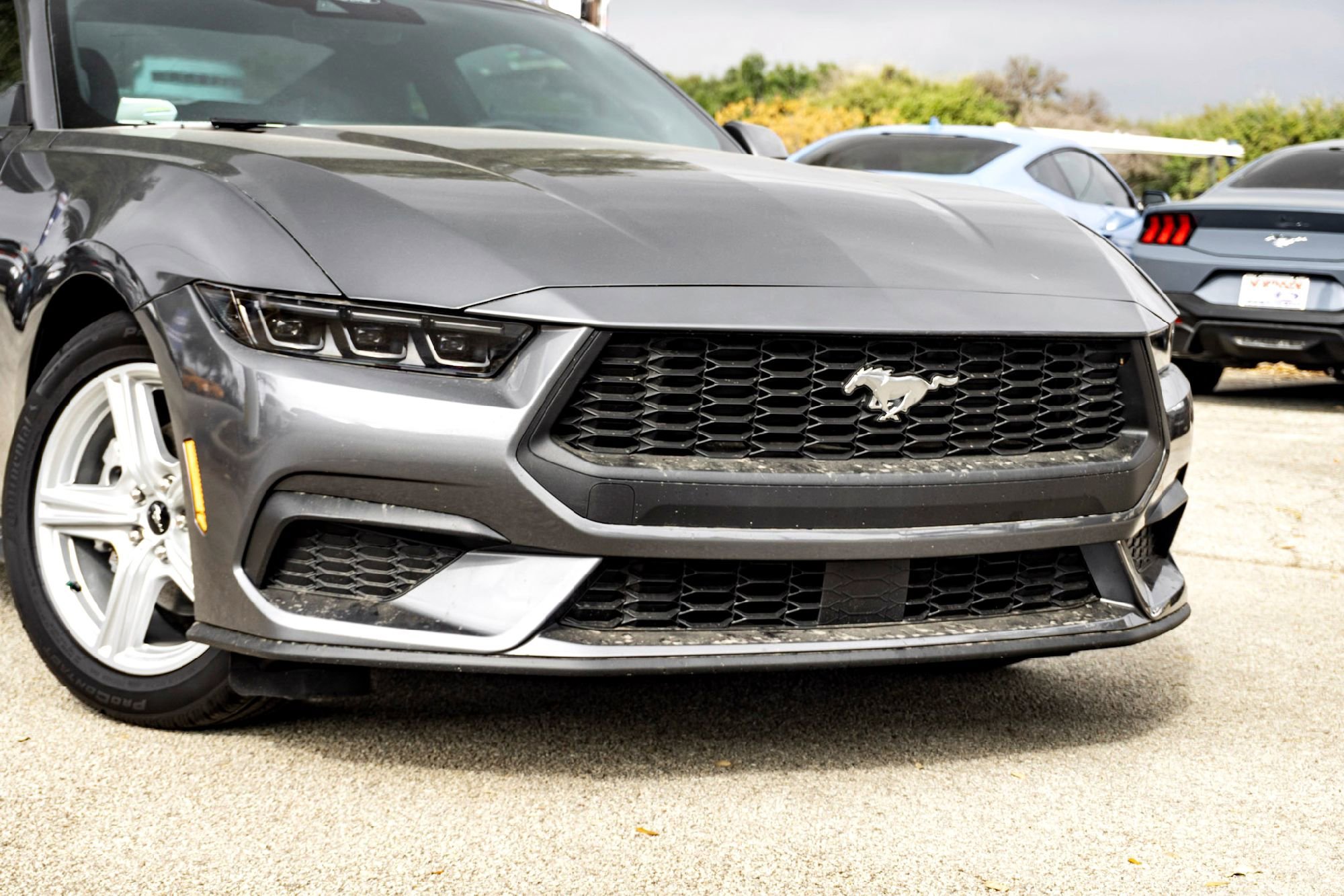 New 2026 Carbonized Gray Metallic Ford EcoBoost Premium image 3