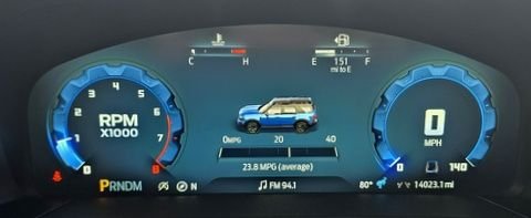 Used 2025 Shadow Black Ford Badlands image 18