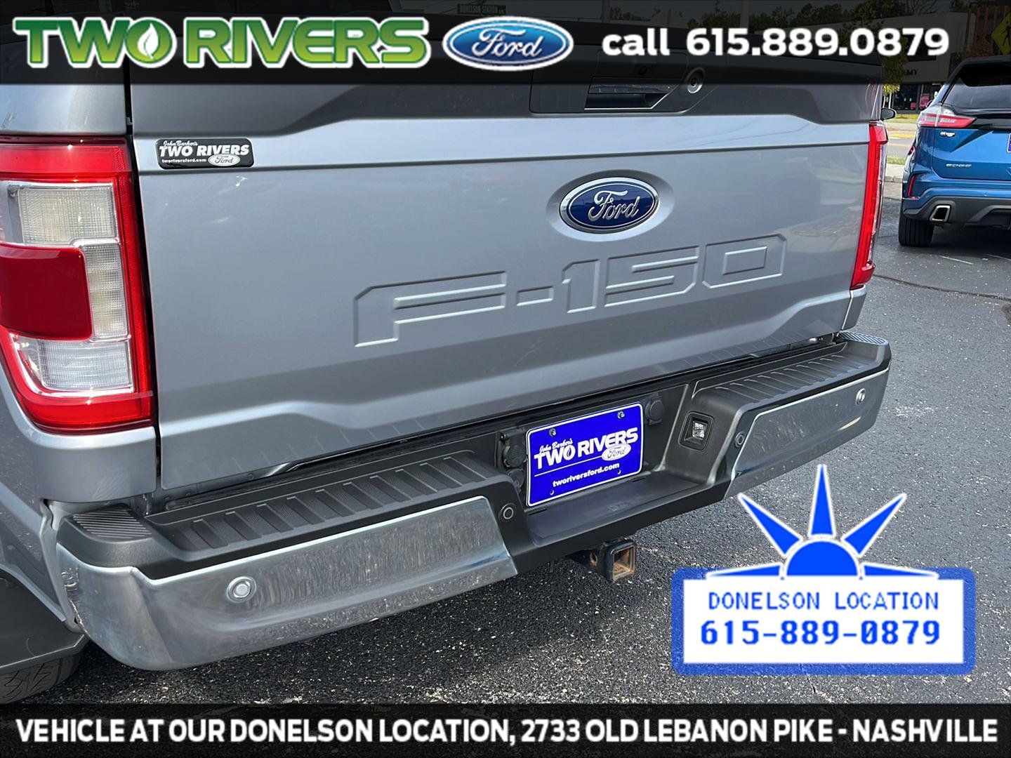Used 2021 Iconic Silver Ford LARIAT image 11
