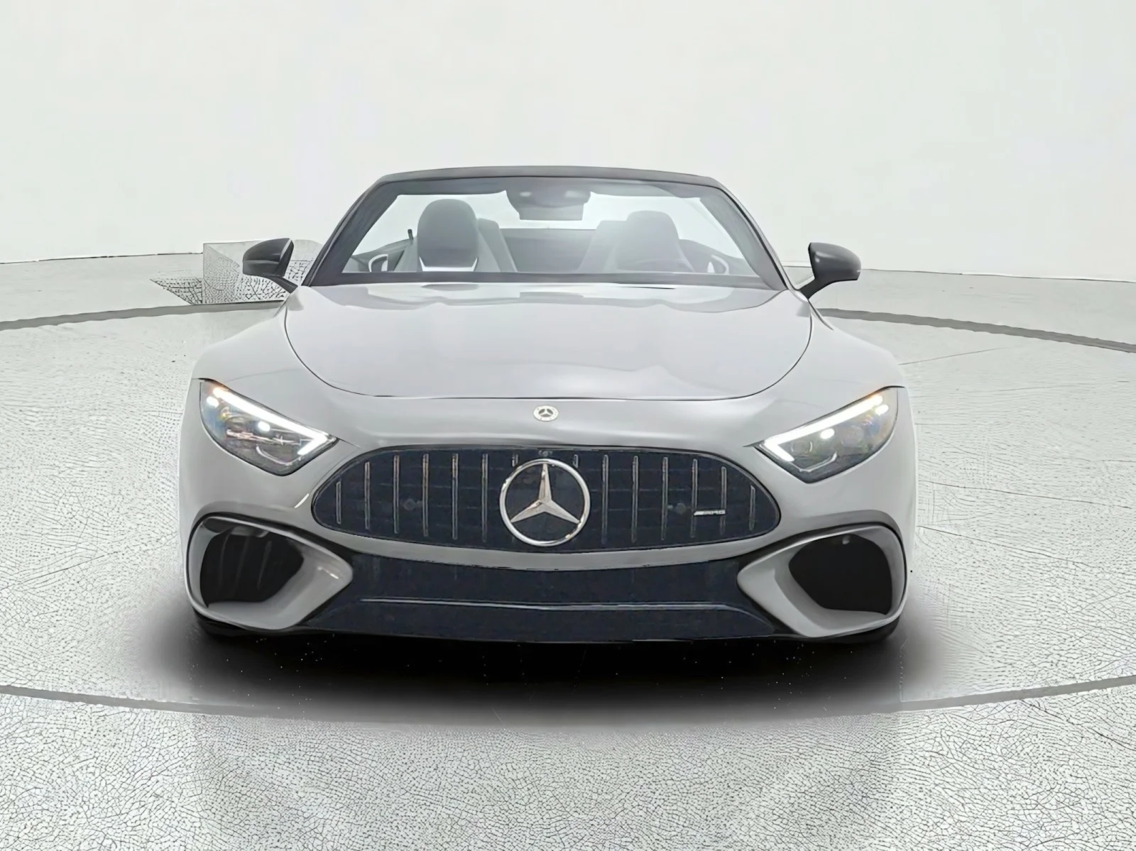 Certified Used 2022 MANUFAKTUR Alpine Grey Mercedes-Benz AMG® SL 55 Roadster image 2