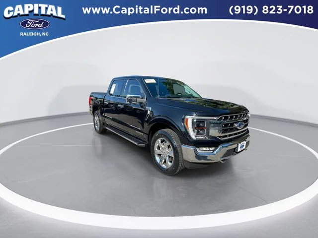 Used 2021 Black Ford Lariat image 2