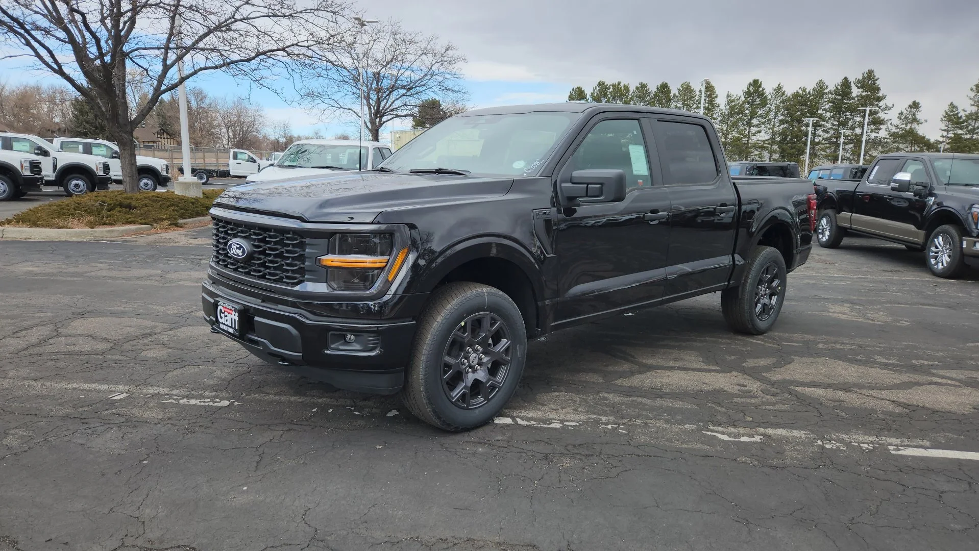 New 2026 Agate Black Metallic Ford STX image 3
