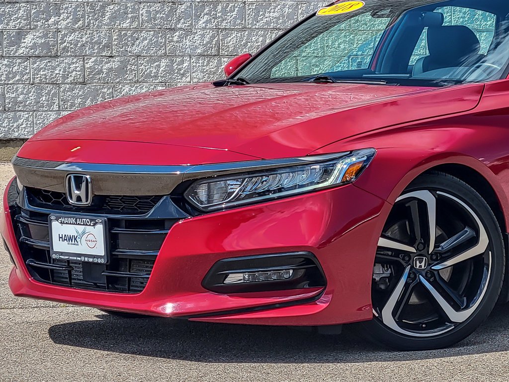 Used 2019 Red Honda Sport 1.5T image 2