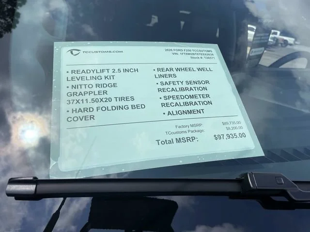 New 2026 Carbonized Gray Metallic Ford TCcustoms image 45