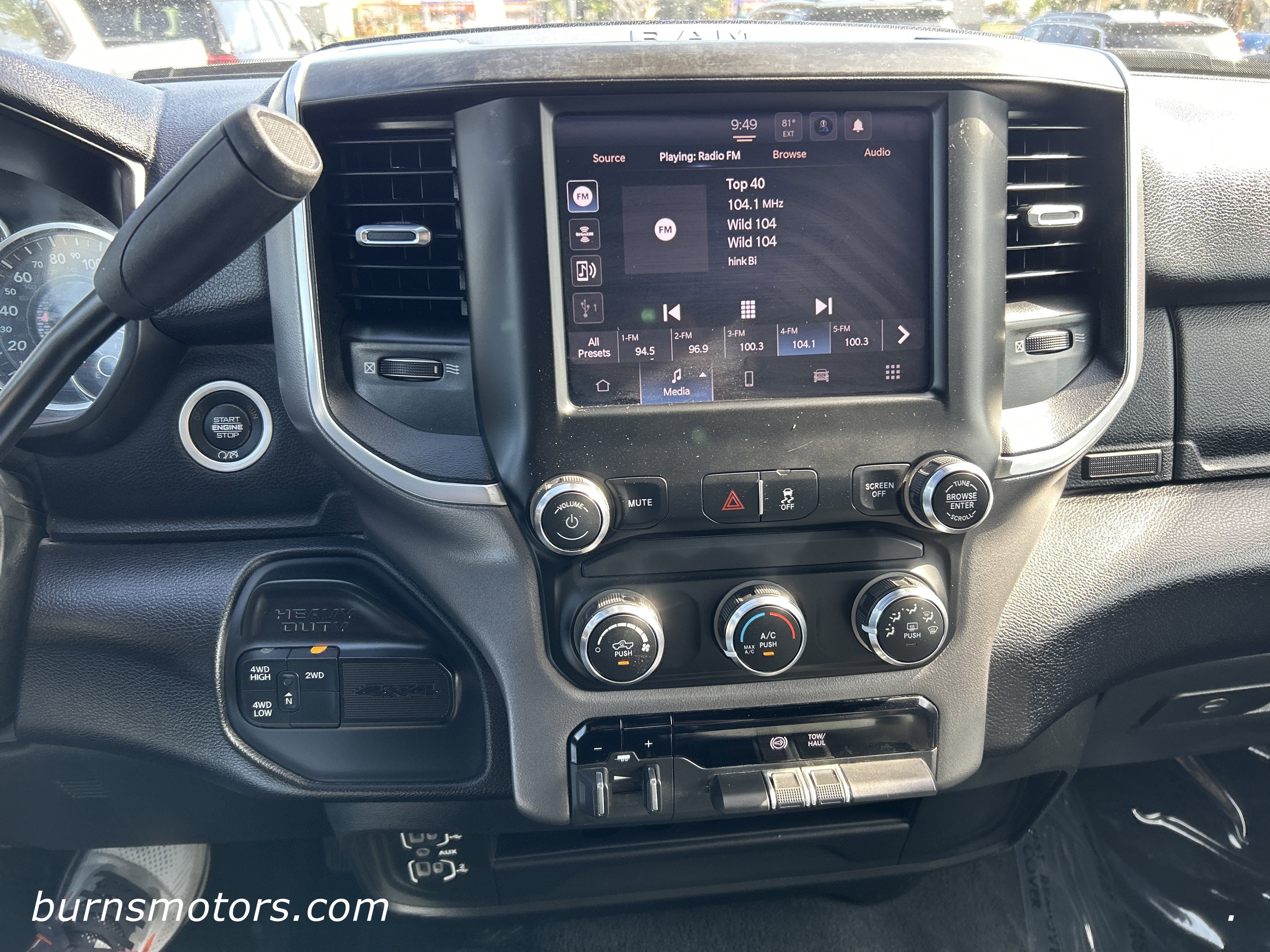 Used 2024 Bright White Ram Big Horn image 19