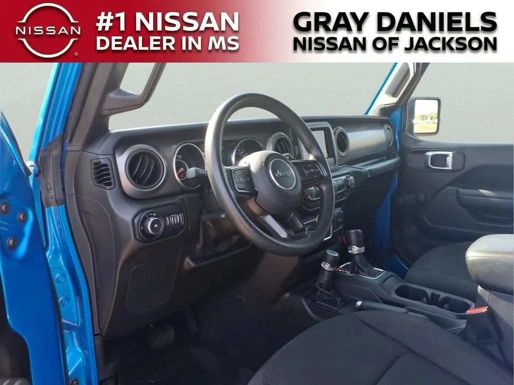 Used 2022 Blue Jeep Unlimited Willys image 10