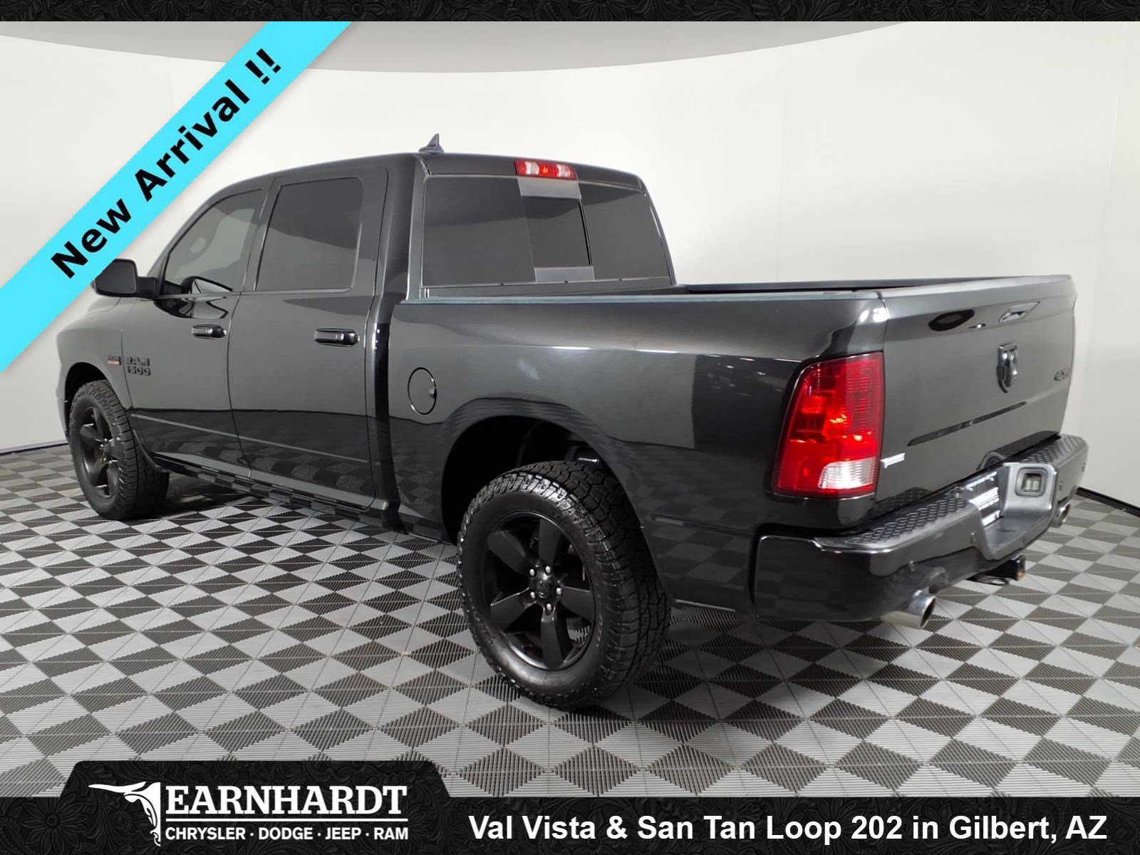 Certified Used 2018 Brilliant Black Crystal Pearlcoat Ram Big Horn image 3