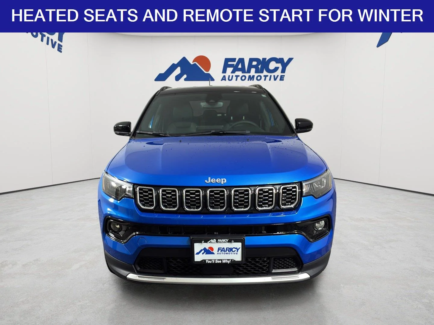 Used 2024 Hydro Blue Pearlcoat Jeep Limited image 4