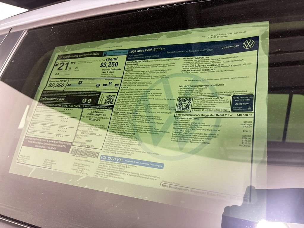 New 2026 Pure Gray Volkswagen Peak Edition image 25
