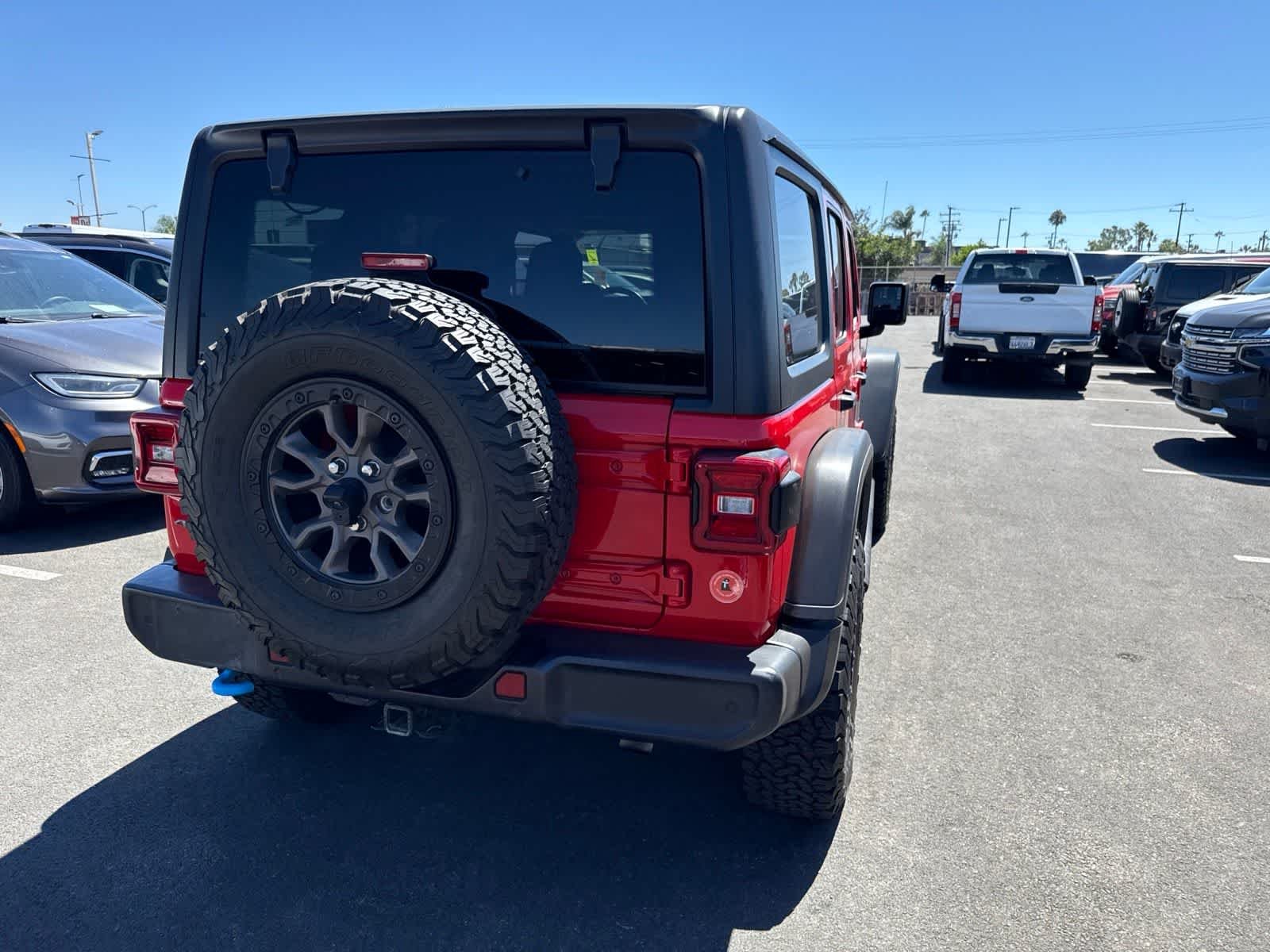 Used 2021 Firecracker Red Clearcoat Jeep Unlimited Rubicon image 15