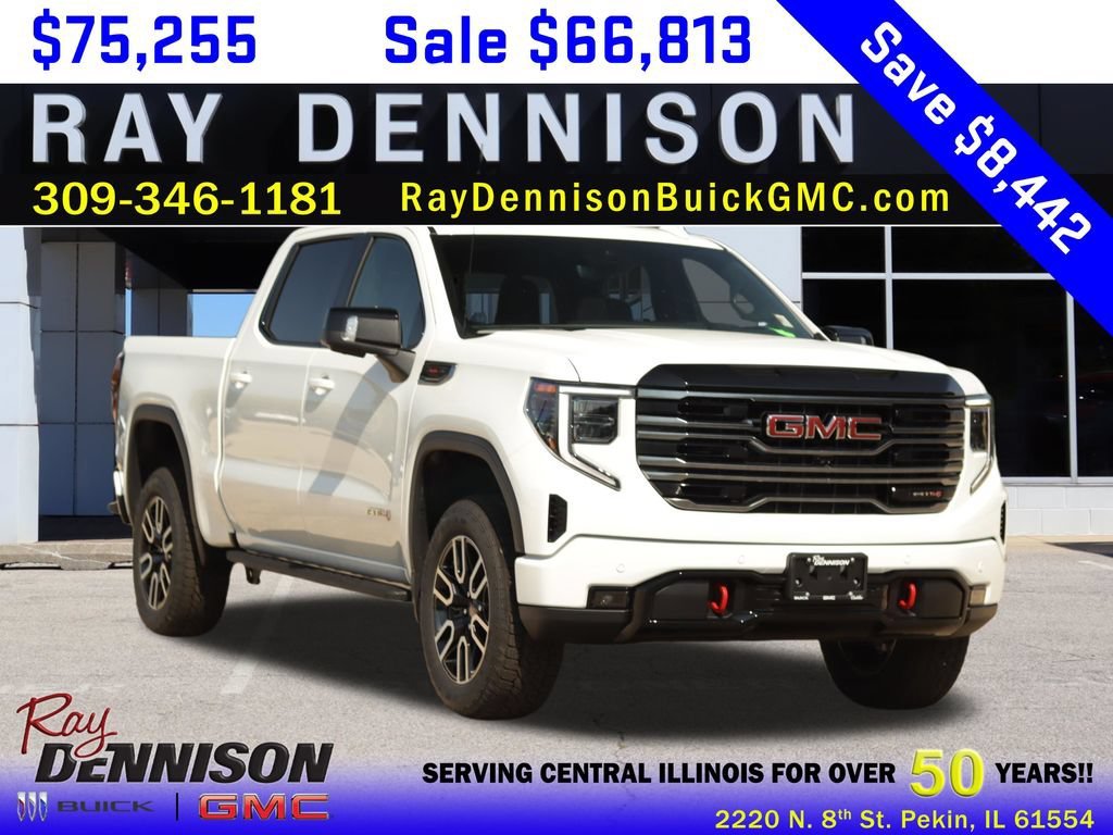 New 2026 Summit White GMC AT4 image 1