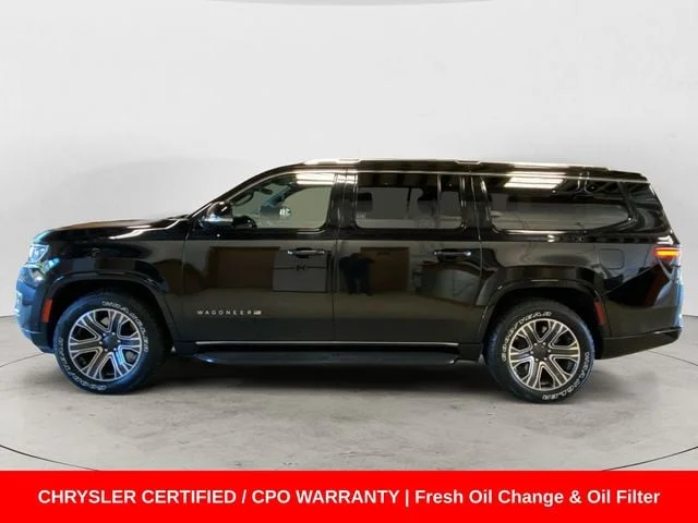 Used 2024 Diamond Black Crystal Pearlcoat Jeep Series II image 2