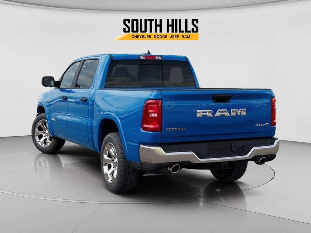 New 2026 Hydro Blue Pearl-Coat Exterior Paint RAM Big Horn/Lone Star image 3