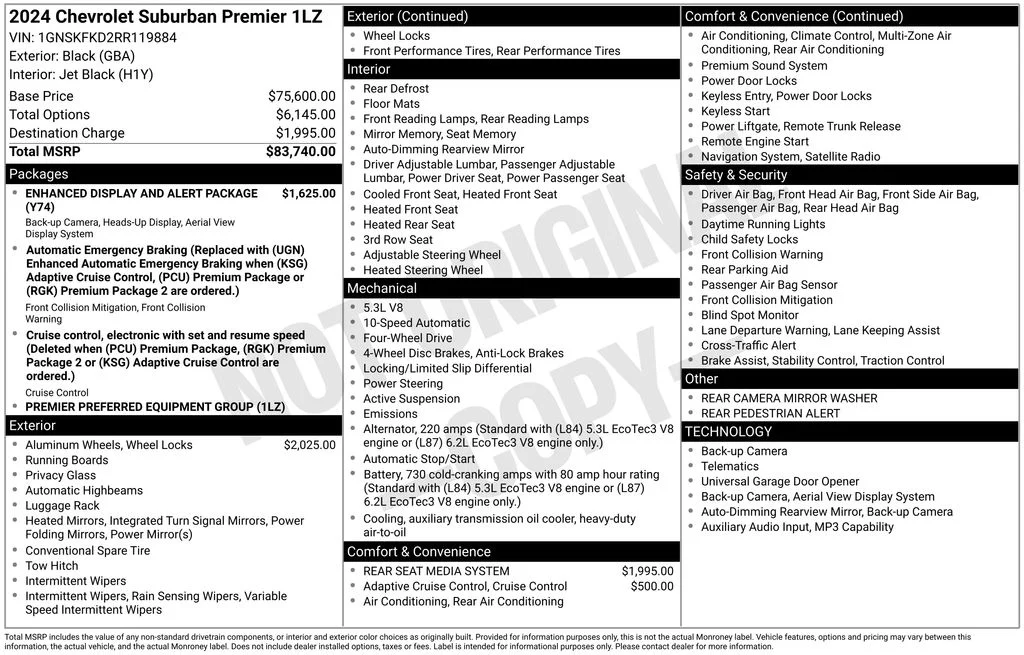 Used 2024 Black Chevrolet Premier image 32