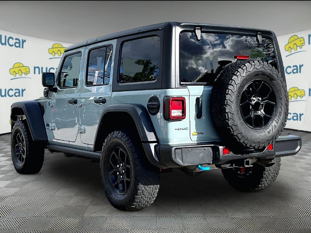Used 2024 Gray Jeep Willys 4xe image 4