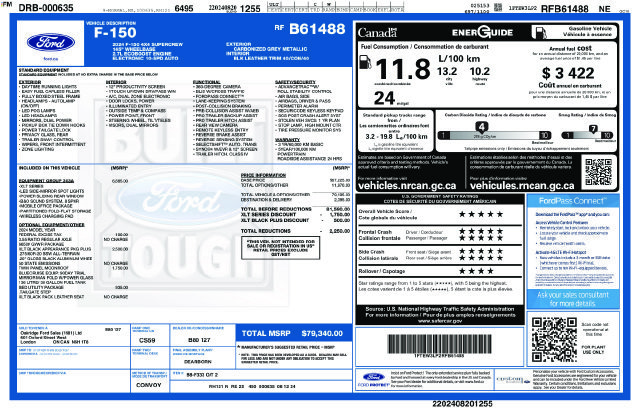 Certified Used 2024 Carbonized Gray Metallic Ford XLT image 35