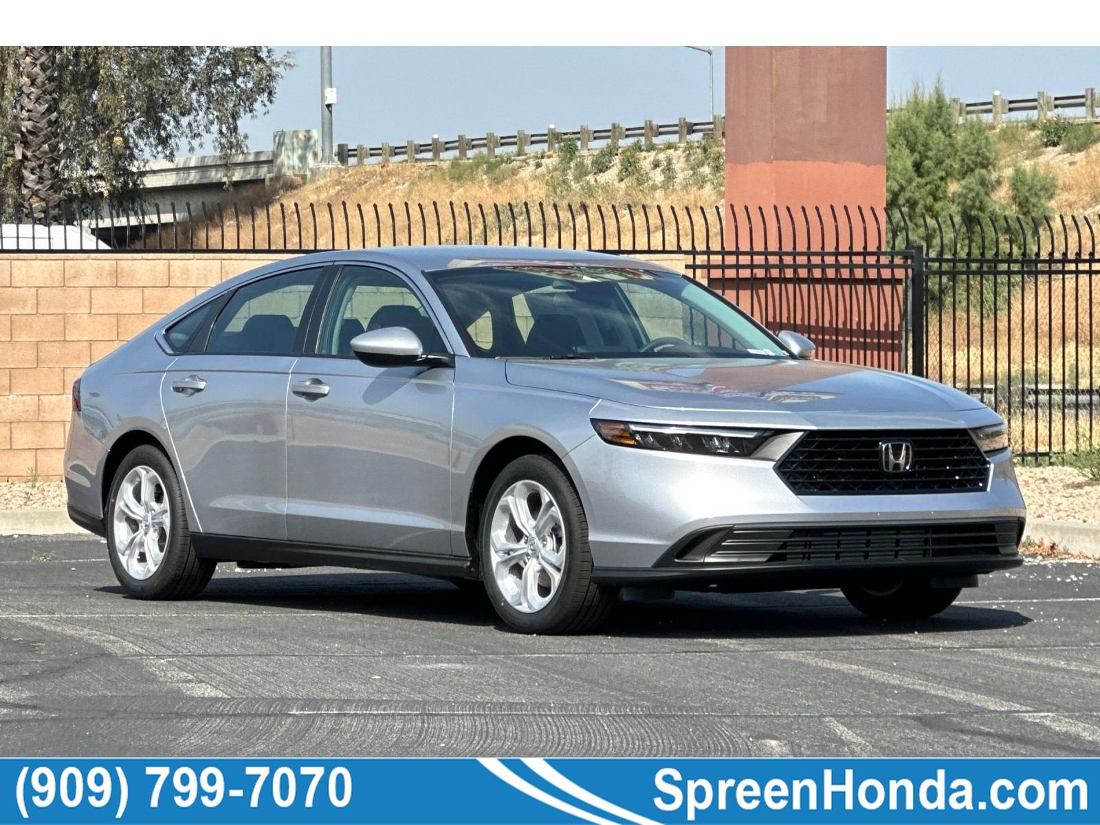 New 2026 Solar Silver Metallic Honda LX image 1