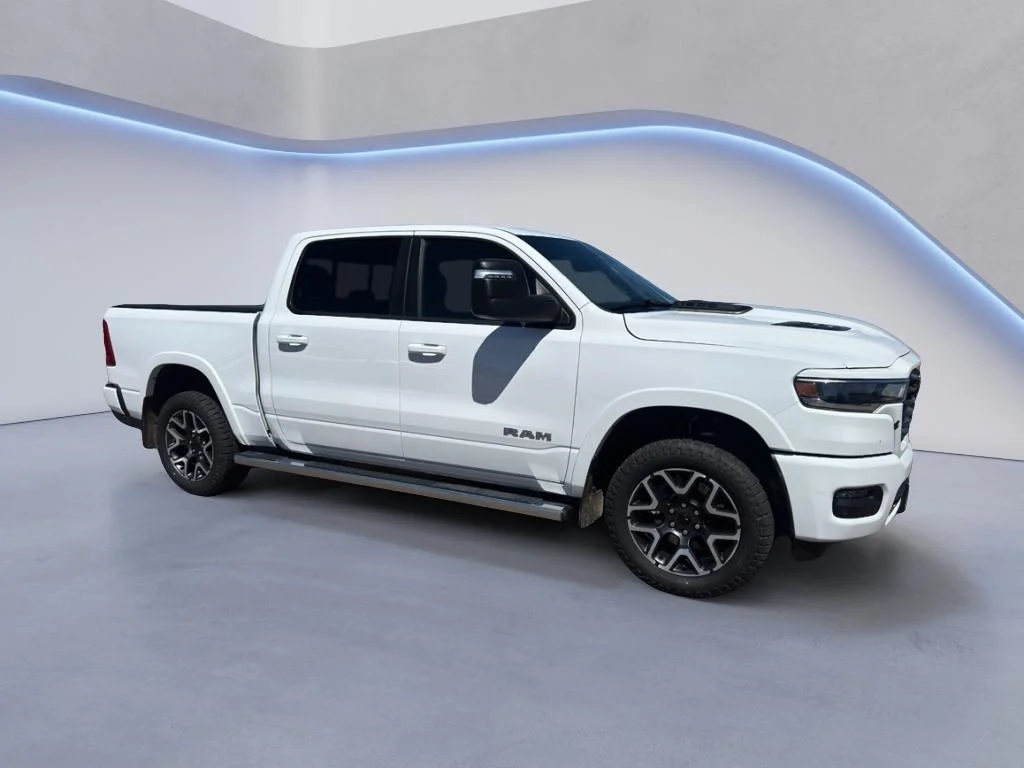 Used 2025 Bright White Clearcoat Ram Laramie image 4