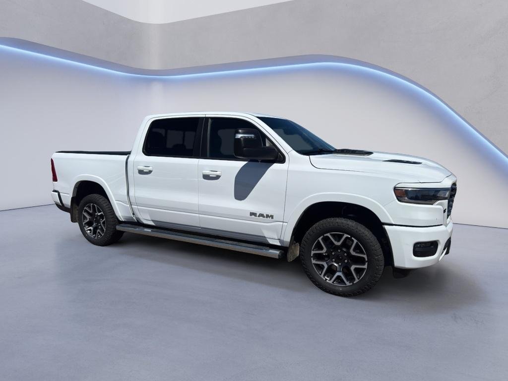 Used 2025 Bright White Clearcoat Ram Laramie image 4