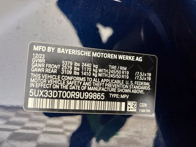 Used 2024 Tanzanite Blue II Metallic BMW xDrive30i image 24