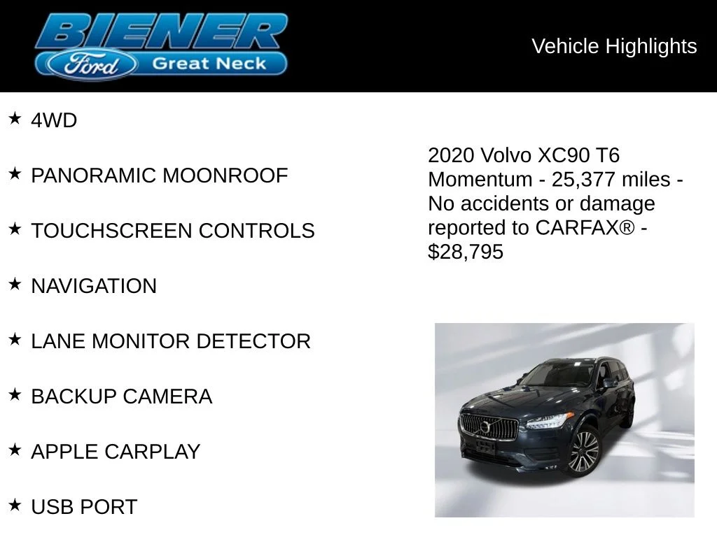 Used 2020 Blue Volvo T6 Momentum image 9