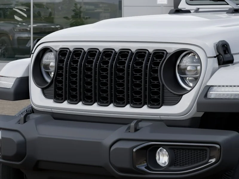 New 2026 Bright White Clear-Coat Exterior Paint Jeep Sport S image 37