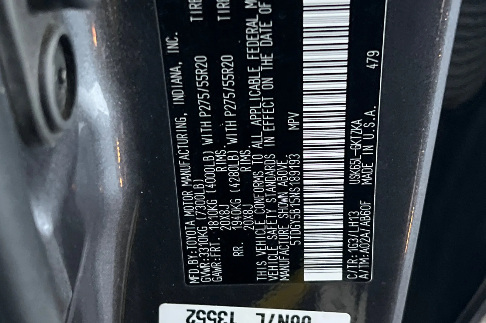 Used 2022 Magnetic Gray Metallic Toyota Platinum image 35