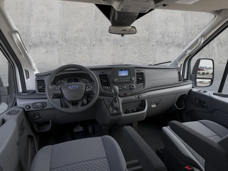 New 2025 Oxford White Ford Passenger Van XL image 9