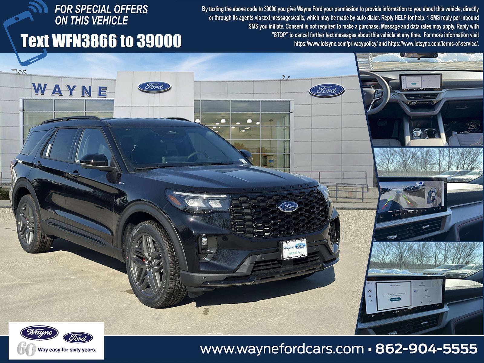 New 2026 Agate Black Metallic Ford ST-Line image 1