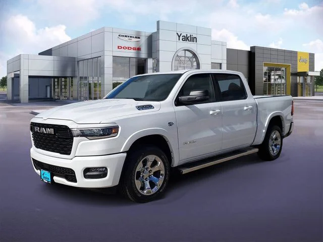 New 2026 Bright White Clear-Coat Exterior Paint RAM Big Horn/Lone Star image 2