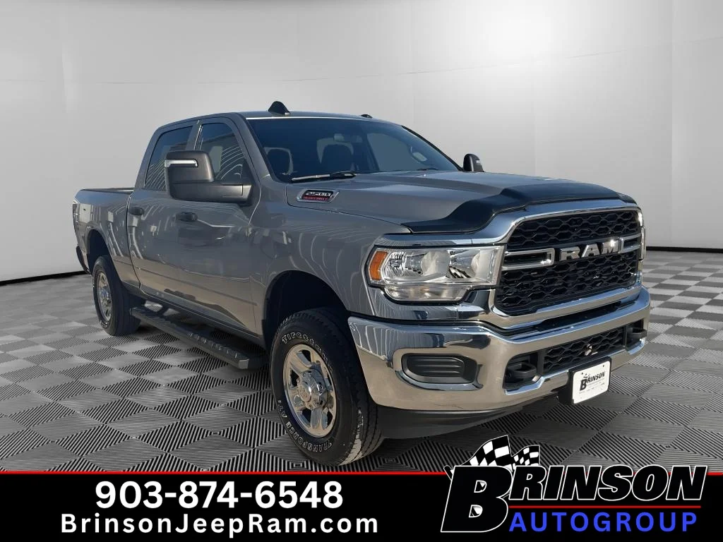 Used 2024 Billet Silver Metallic Clearcoat Ram Tradesman image 3