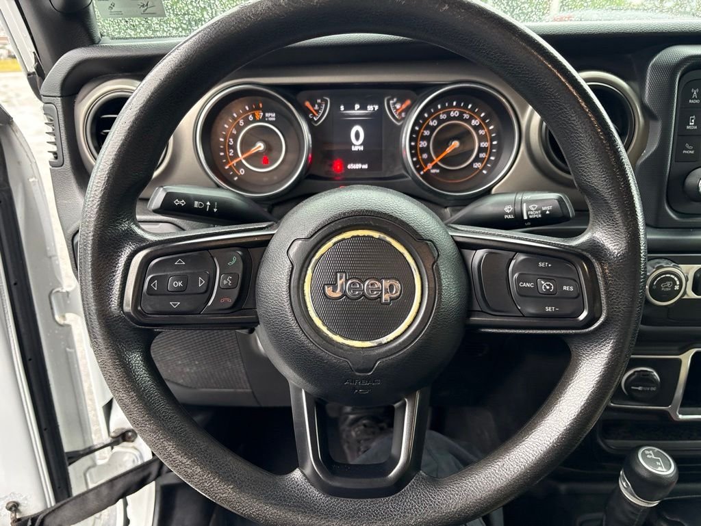 Used 2019 White Jeep Unlimited Sport image 20