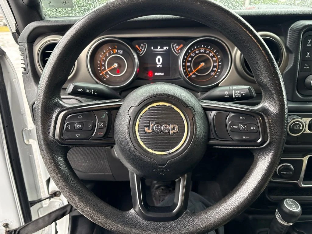Used 2019 White Jeep Unlimited Sport image 20