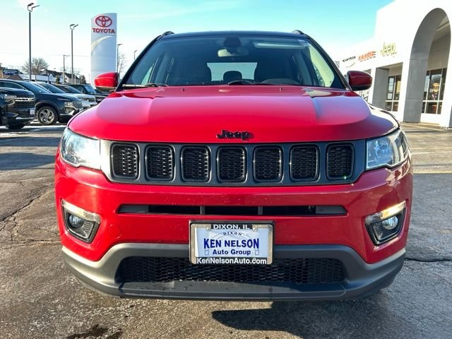 Used 2020 Jeep Compass Altitude with VIN 3C4NJDBBXLT145529 for sale in Dixon, IL