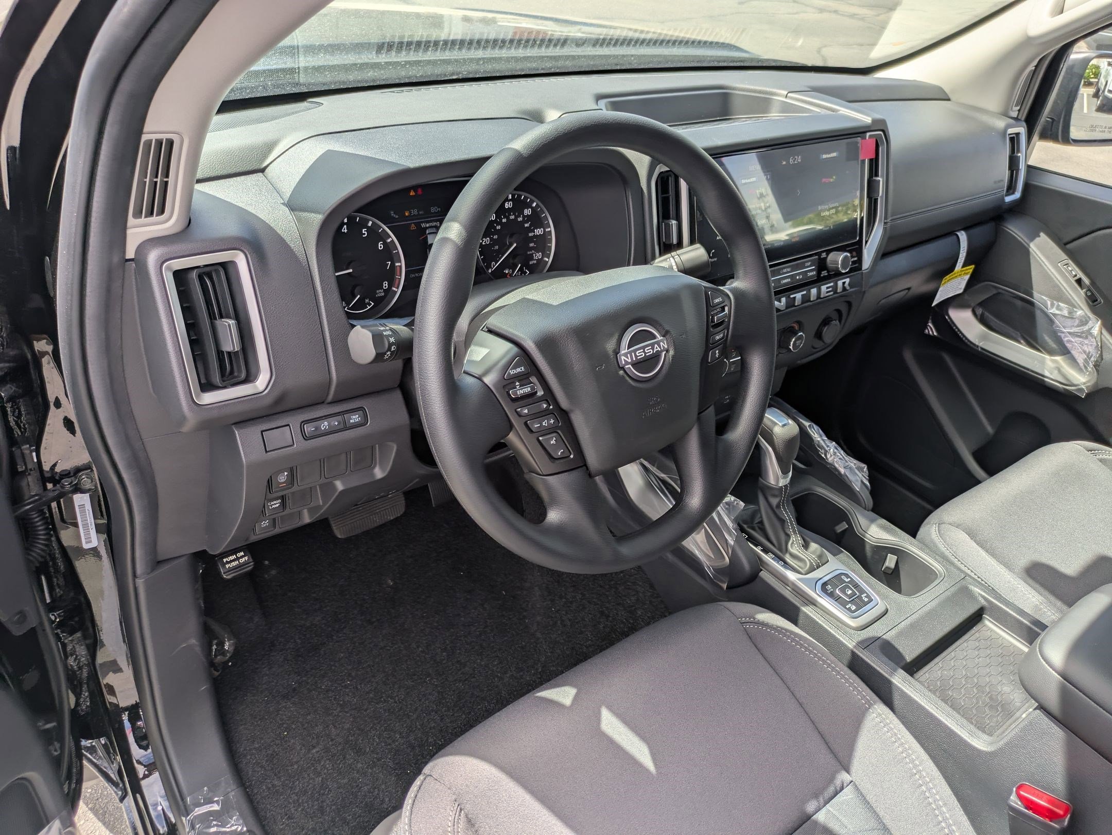 New 2026 Super Black Nissan Crew Cab SV Long Bed image 11