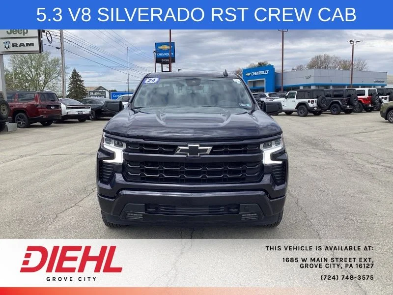 Used 2024 Black Chevrolet RST image 2