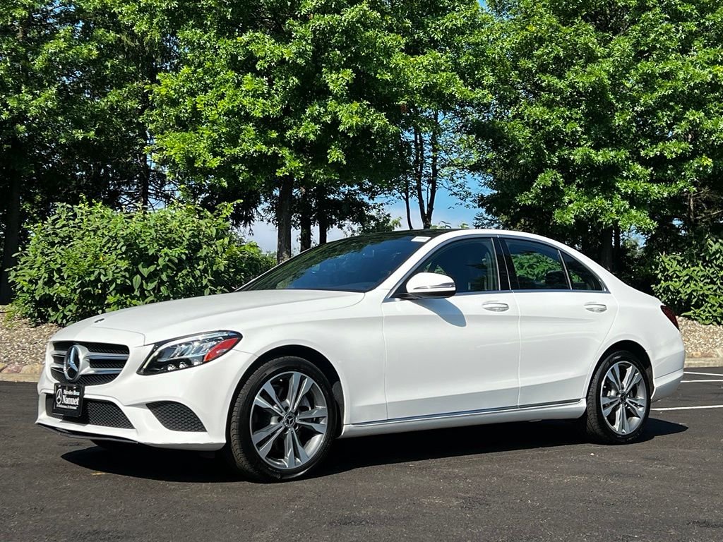 Used 2019 White Mercedes-Benz C 300 image 1