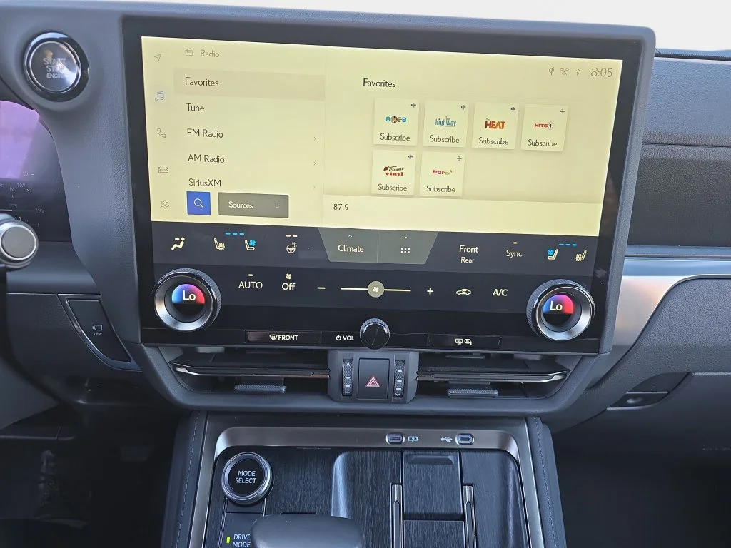 Certified Used 2024 ATOMIC SILVER Lexus 550 Premium+ image 22