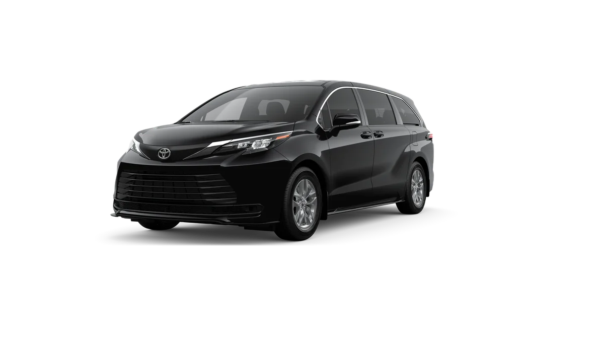 New 2026 Midnight Black Metallic Toyota LE image 1