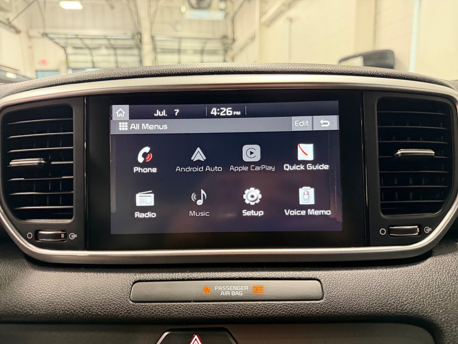 Used 2020 Snow White Pearl Kia S image 19